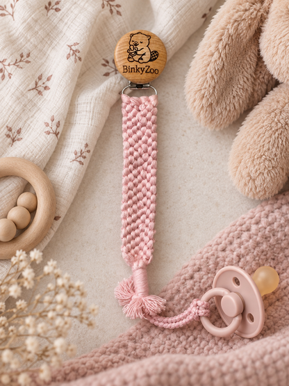 Binky Beaver | BinkyClip | Non-Toxic Washable