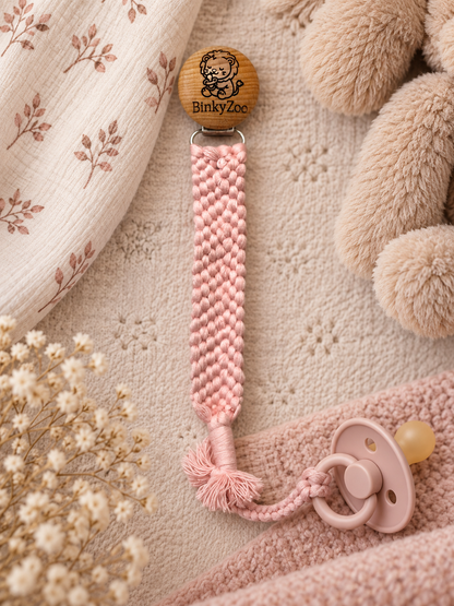 Little Lion | BinkyClip | Non-Toxic Washable